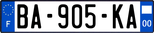 BA-905-KA