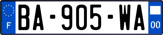 BA-905-WA