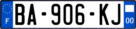 BA-906-KJ