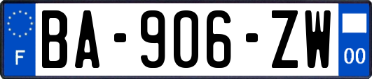 BA-906-ZW