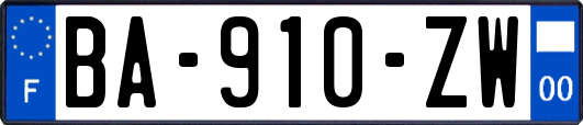 BA-910-ZW