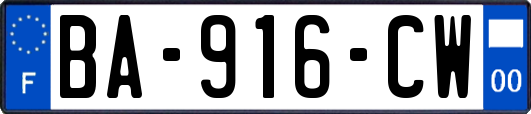 BA-916-CW