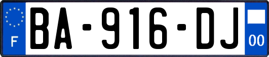 BA-916-DJ