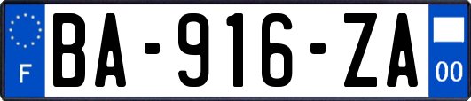 BA-916-ZA