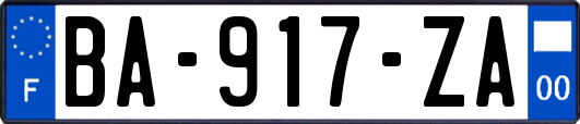 BA-917-ZA