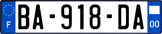 BA-918-DA