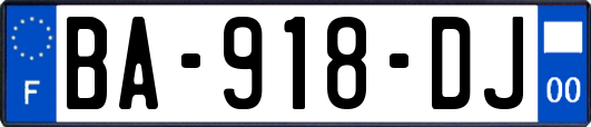 BA-918-DJ