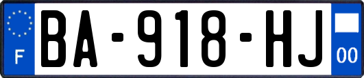 BA-918-HJ