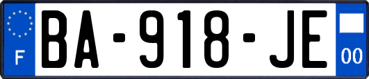 BA-918-JE