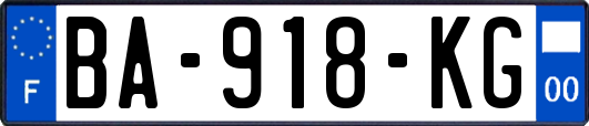 BA-918-KG
