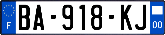 BA-918-KJ