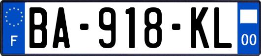 BA-918-KL