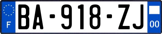 BA-918-ZJ