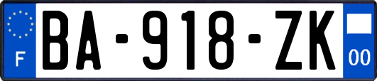 BA-918-ZK