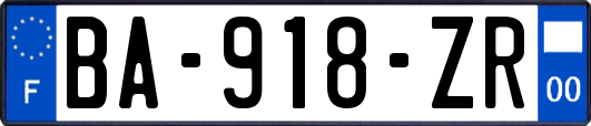 BA-918-ZR