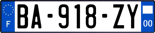 BA-918-ZY