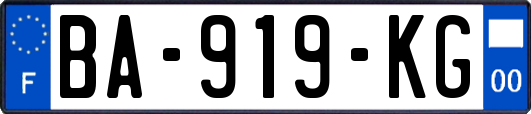 BA-919-KG