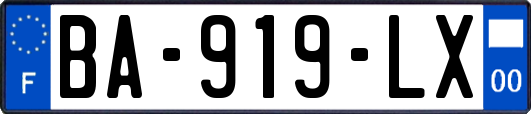 BA-919-LX