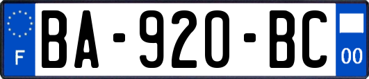 BA-920-BC