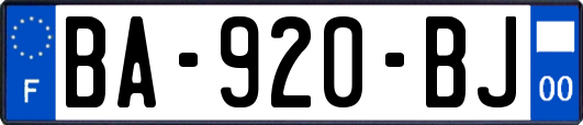 BA-920-BJ