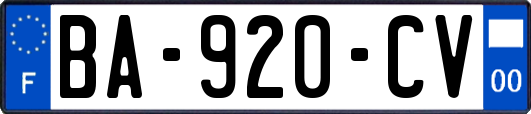 BA-920-CV