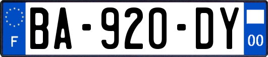 BA-920-DY