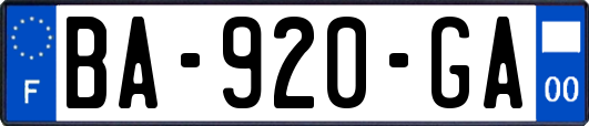 BA-920-GA