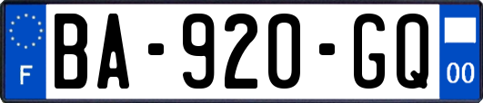 BA-920-GQ