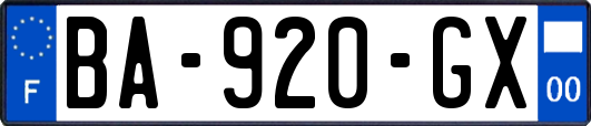 BA-920-GX