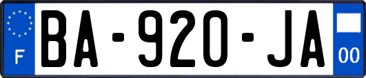BA-920-JA