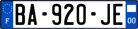 BA-920-JE