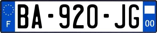 BA-920-JG