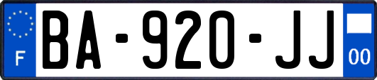 BA-920-JJ