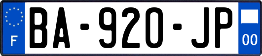 BA-920-JP