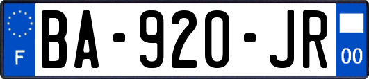 BA-920-JR