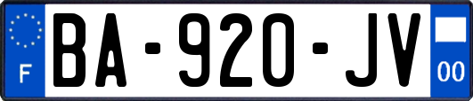 BA-920-JV