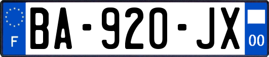 BA-920-JX