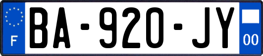 BA-920-JY