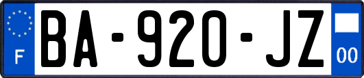 BA-920-JZ