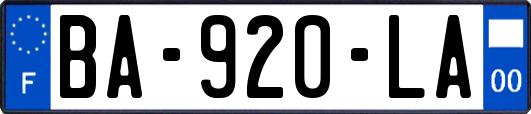 BA-920-LA