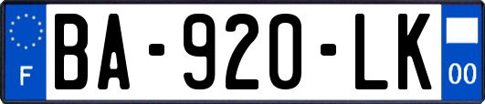 BA-920-LK