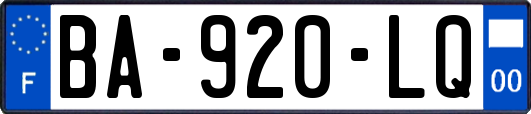 BA-920-LQ