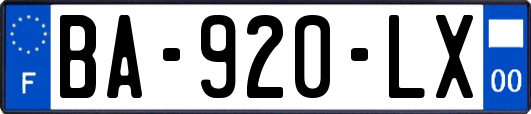 BA-920-LX