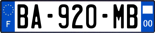 BA-920-MB