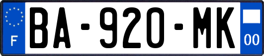BA-920-MK