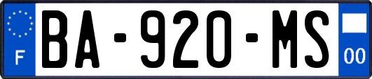 BA-920-MS