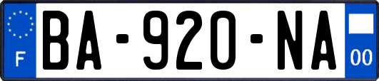 BA-920-NA