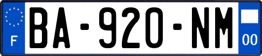 BA-920-NM