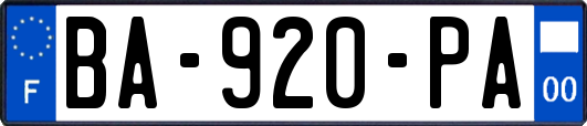 BA-920-PA