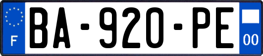 BA-920-PE